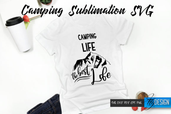 Camping Quote SVG T Shirt Design Review
