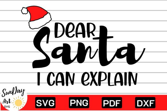 Dear Santa I Can Explain SVG Review for Embroidery Projects