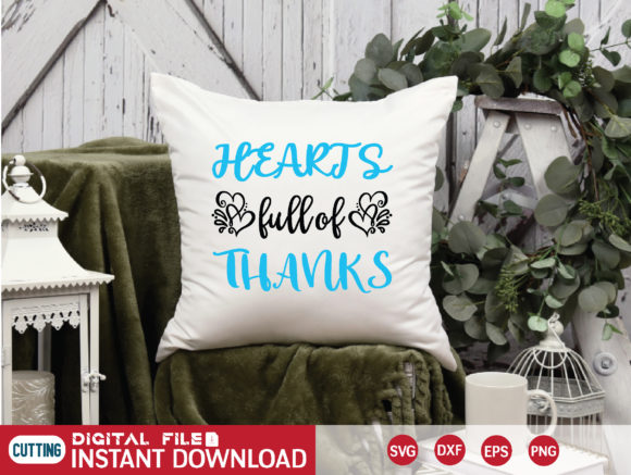 HEARTS FULL of THANKS SVG Review