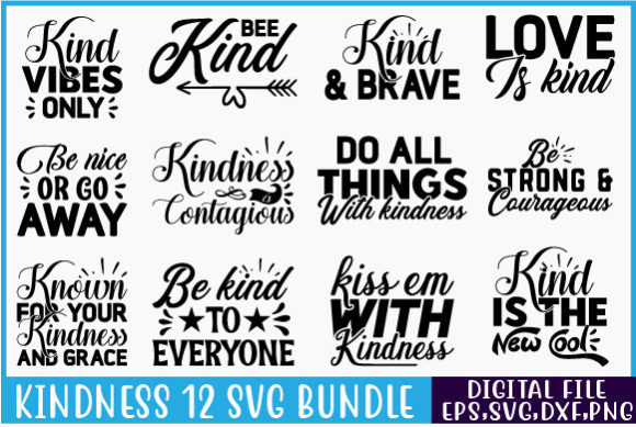 Kindness 12 Svg Bundle Review for Embroidery Projects