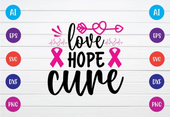 Love Hope Cure Svg Review for Embroidery Projects