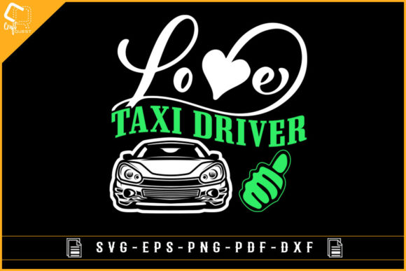 Love Taxi Driver T-shirt Sublimation Svg Review