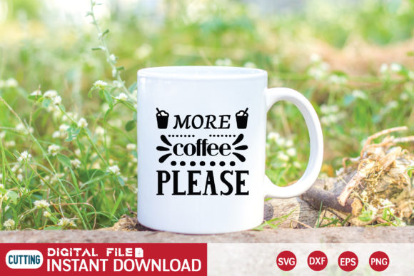 More Coffee Please SVG Review for Embroidery Projects