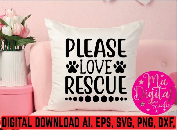 Please Love Rescue Svg Review
